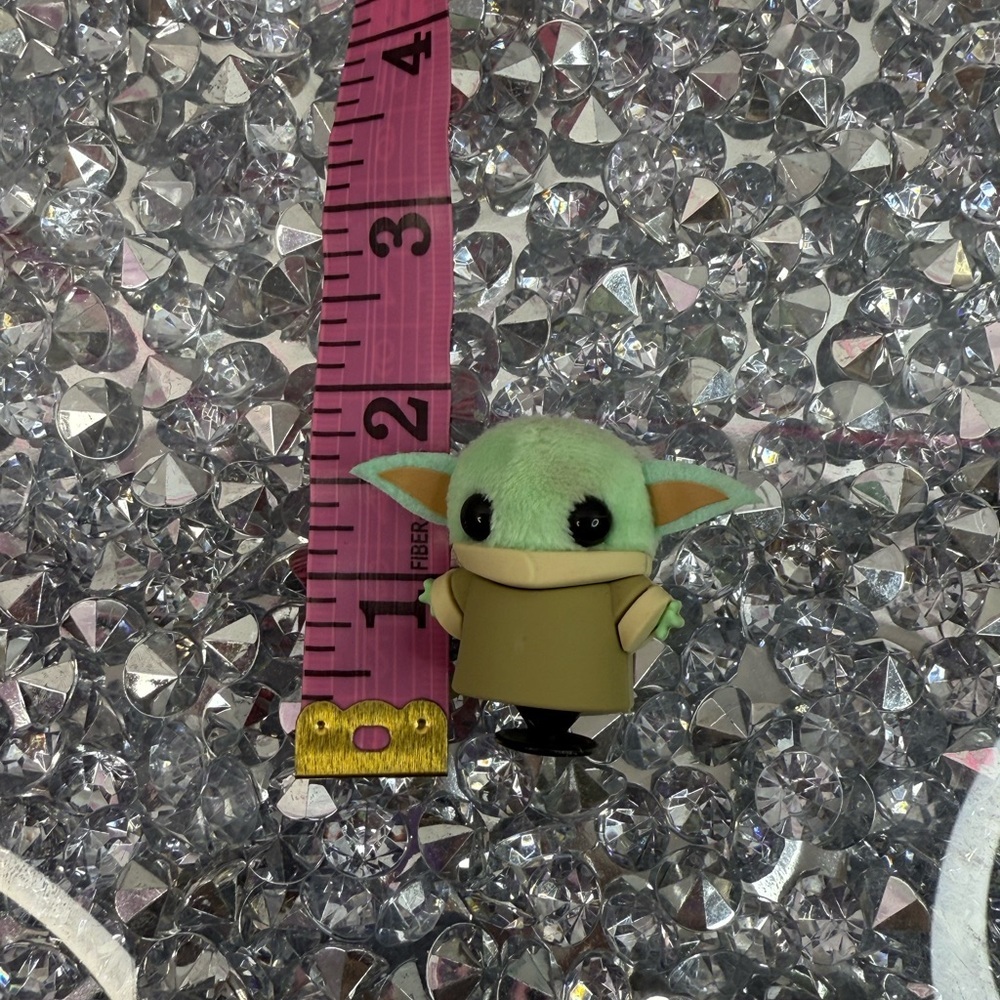 CROCS jibbitz 3D grogu Star Wars charm shoe croc green plush - Picture 6 of 6